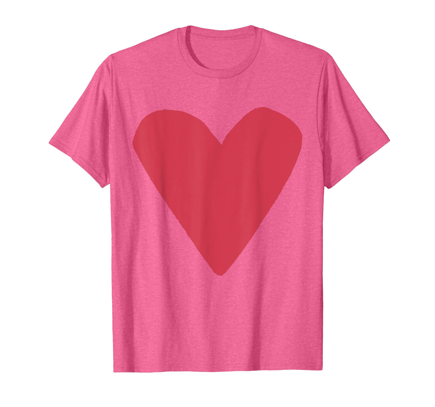 Red Heart Orange T-Shirt