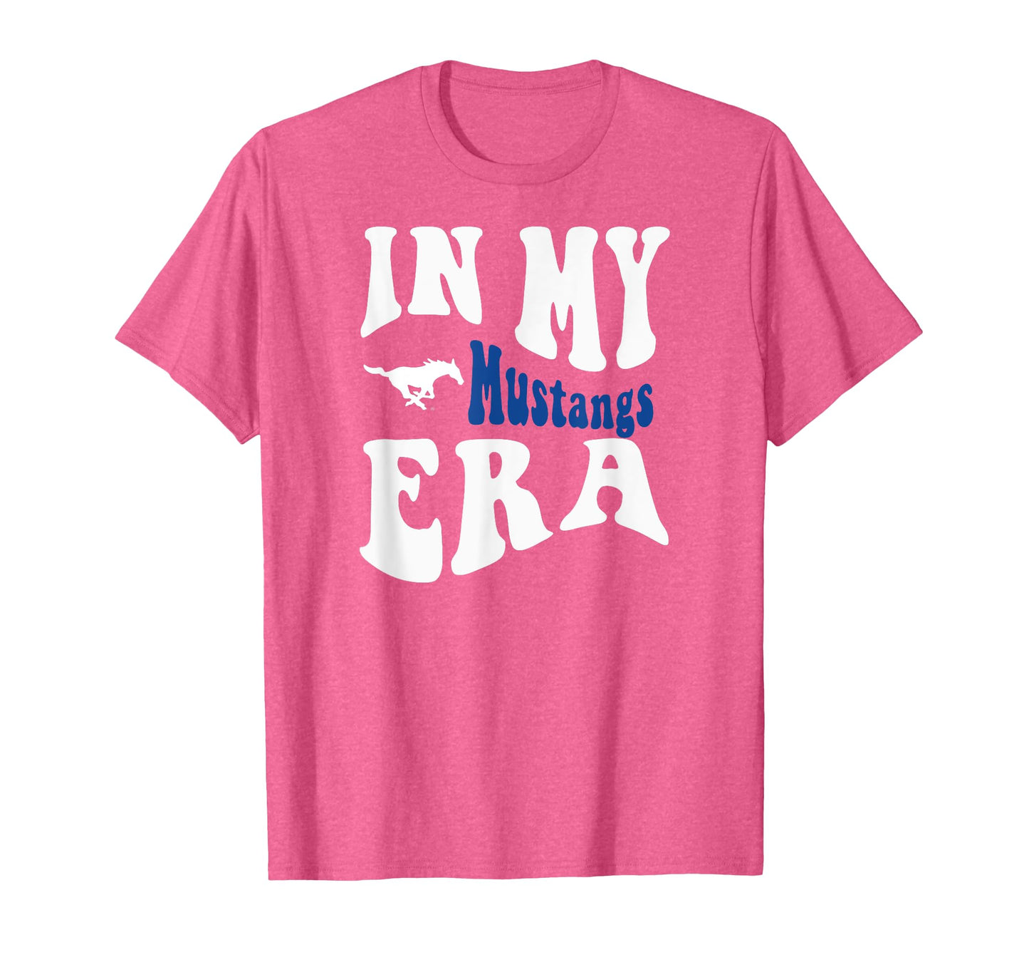 SMU Mustangs Era Red Officially Licensed T-Shirt