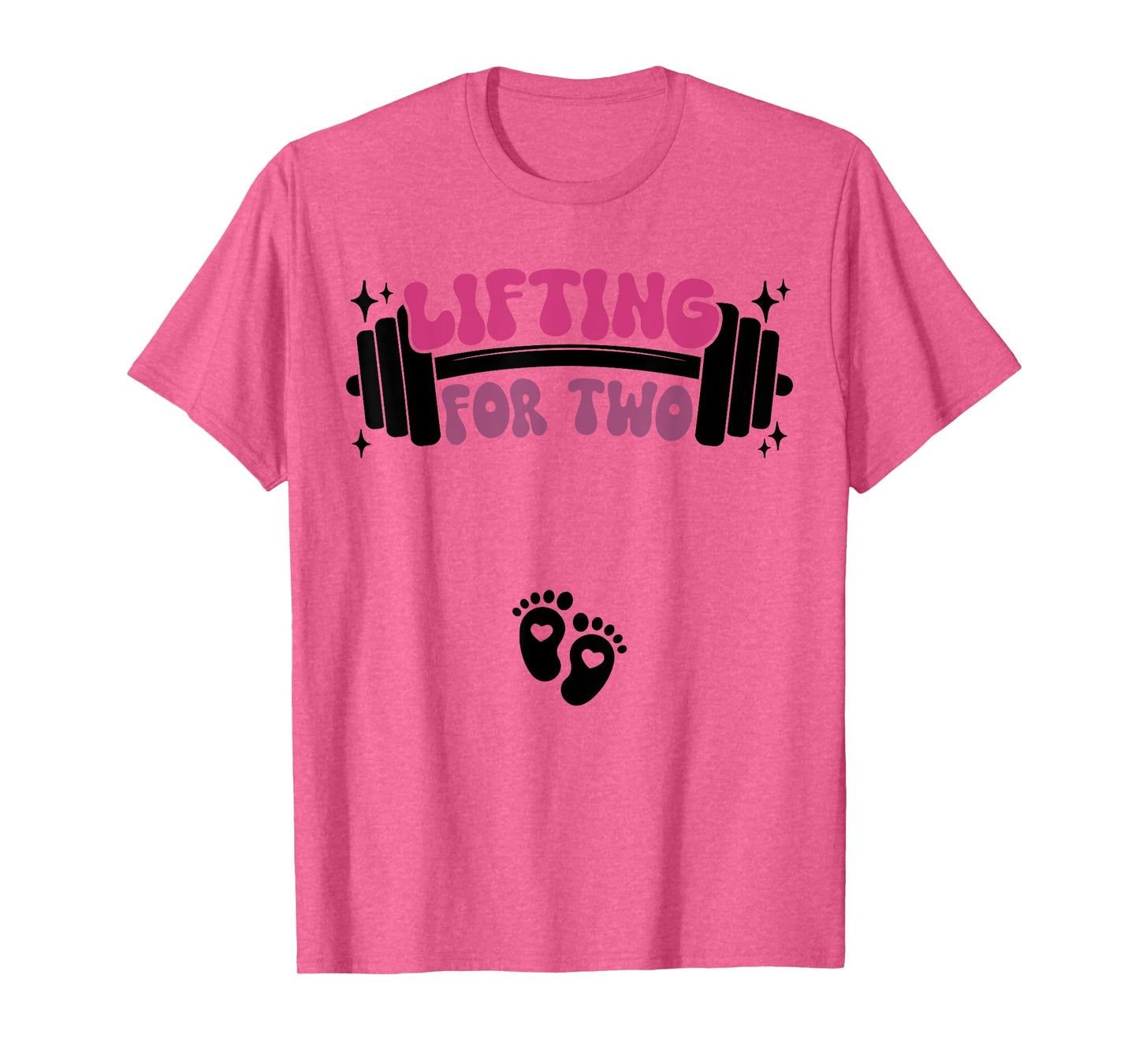Lifting For Two Baby Pregnancy Workout Pregnant Women T-Shirt