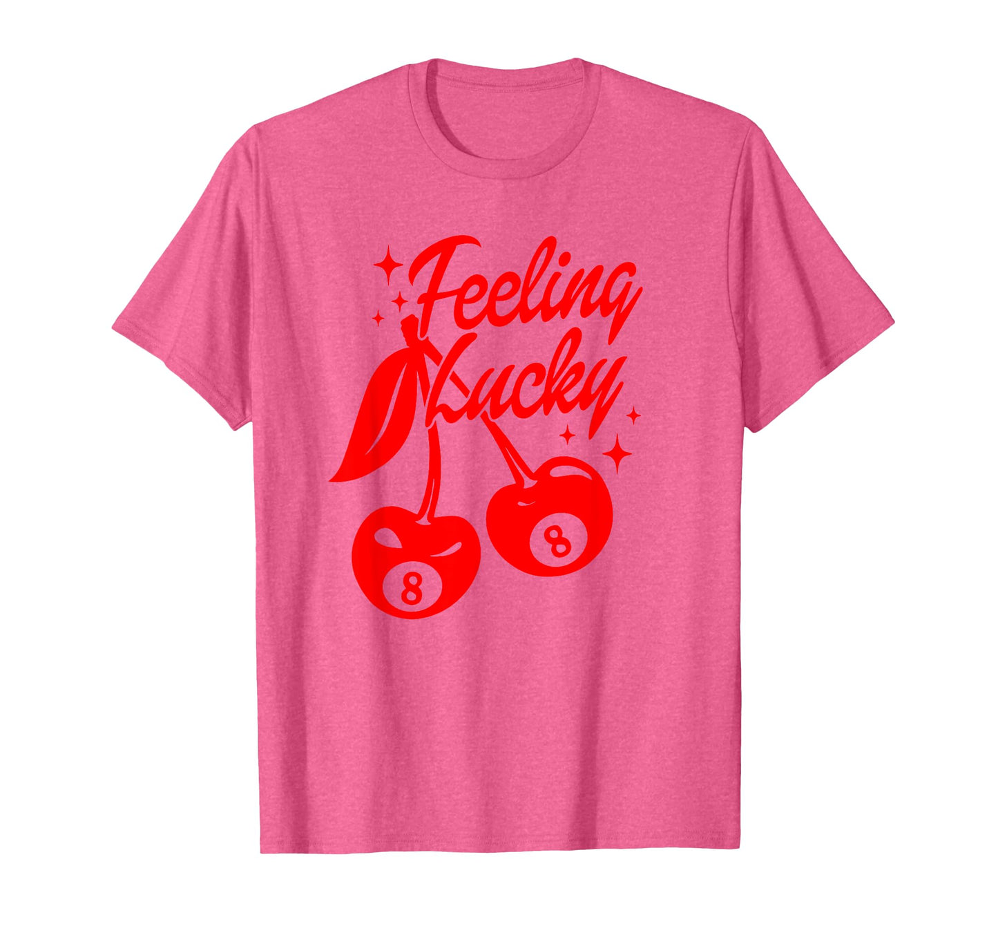 Feeling Lucky Cherry 8 Ball, Lucky You Cherry 8 Ball T-Shirt