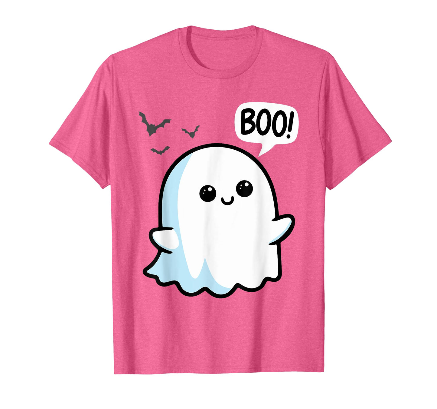 Ghost Saying Boo Spooky Halloween Cute toddler boys girls T-Shirt
