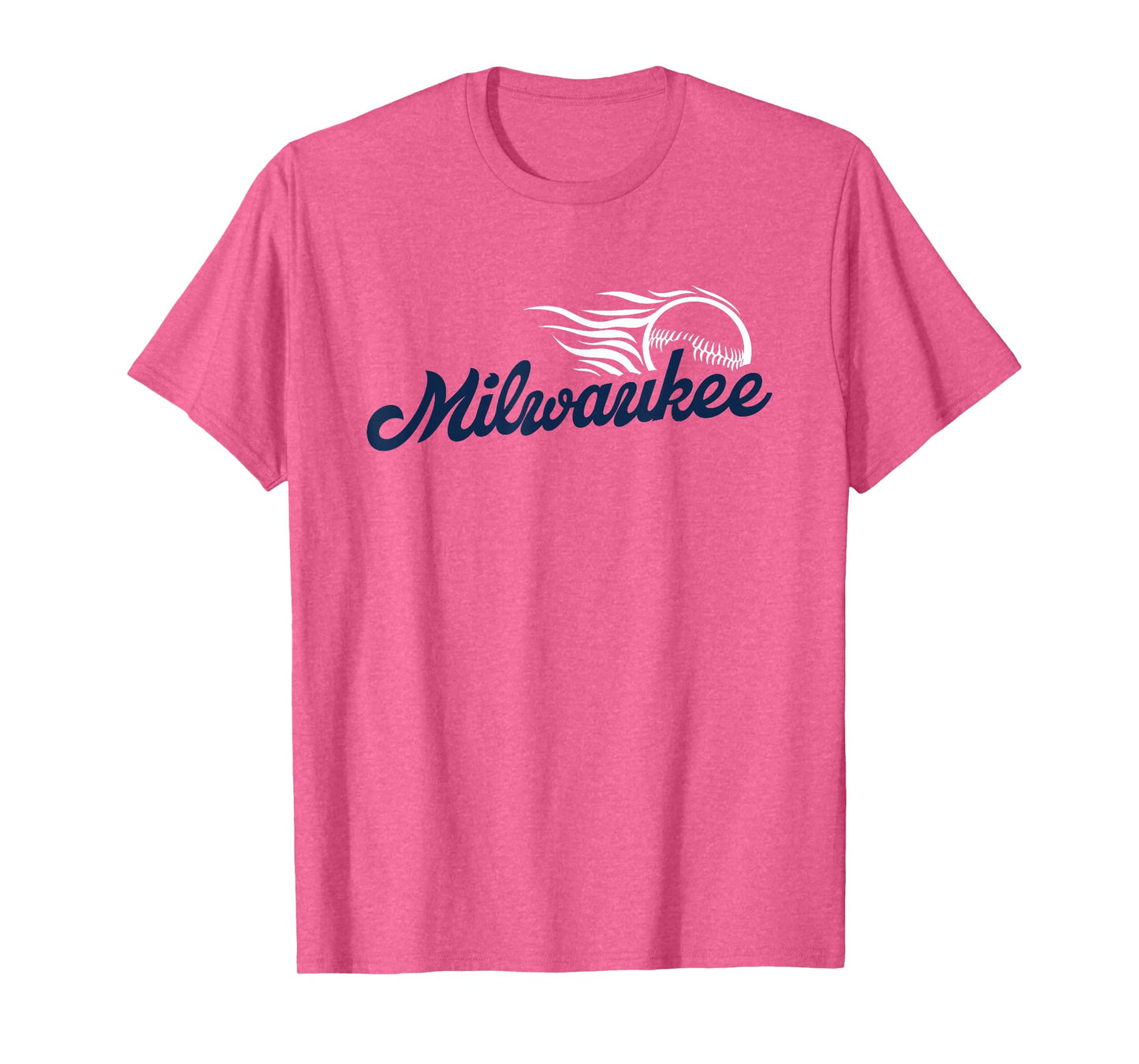 Milwaukee Baseball Vintage Minimalist Retro Baseball Lover T-Shirt