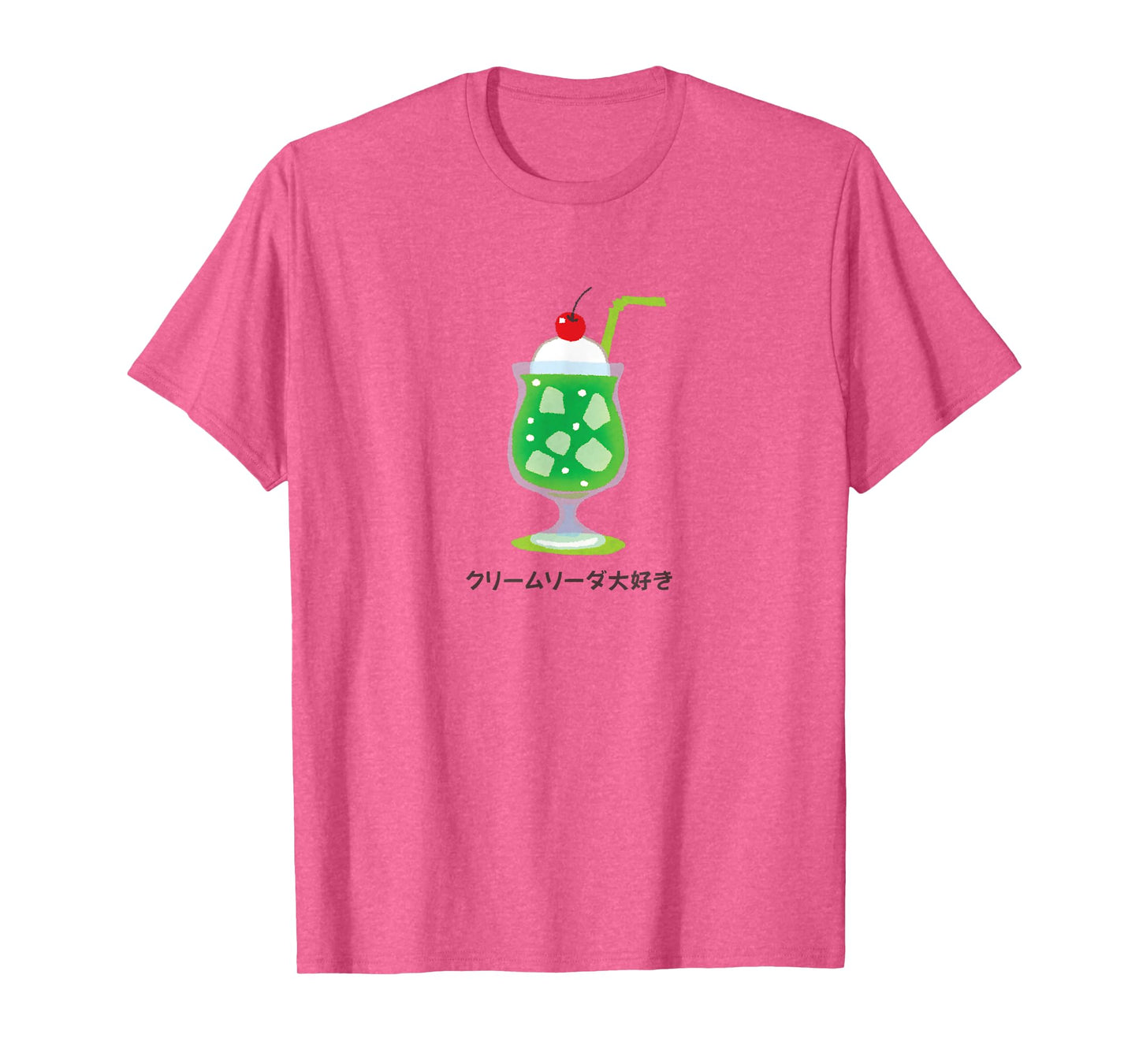 Japanese Cream Soda Retro Melon Float Kawaii Aesthetic T-Shirt
