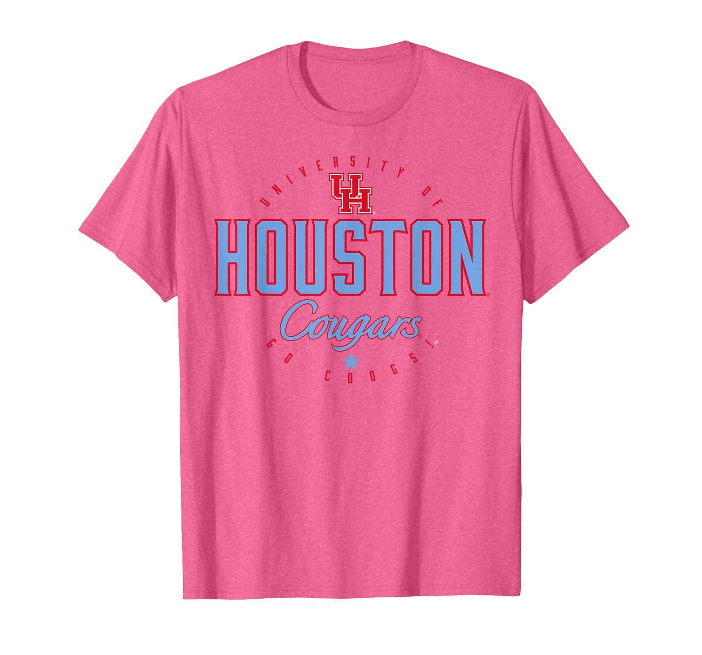 University of Houston | Houston Blue Collection Circle Icon T-Shirt