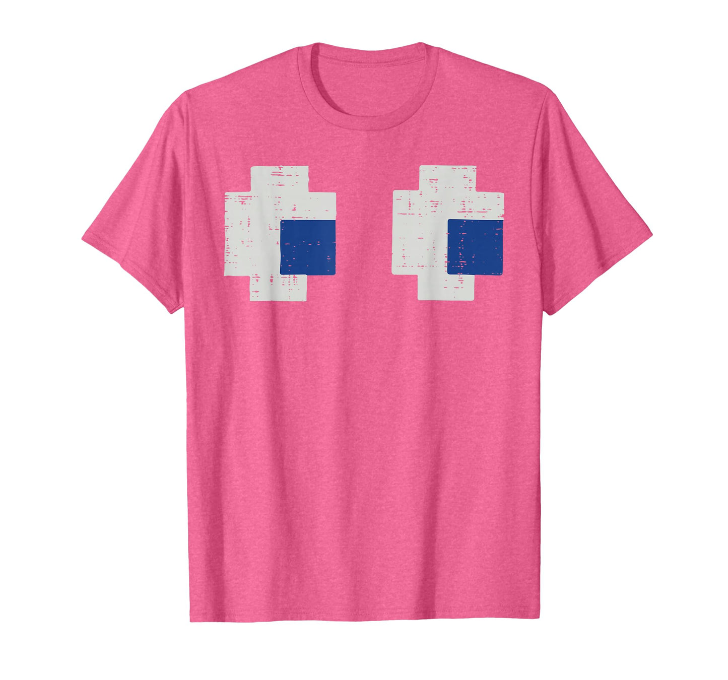 Halloween Gamer Pixel Eyes Gaming Costume Men Boys Kid Youth T-Shirt