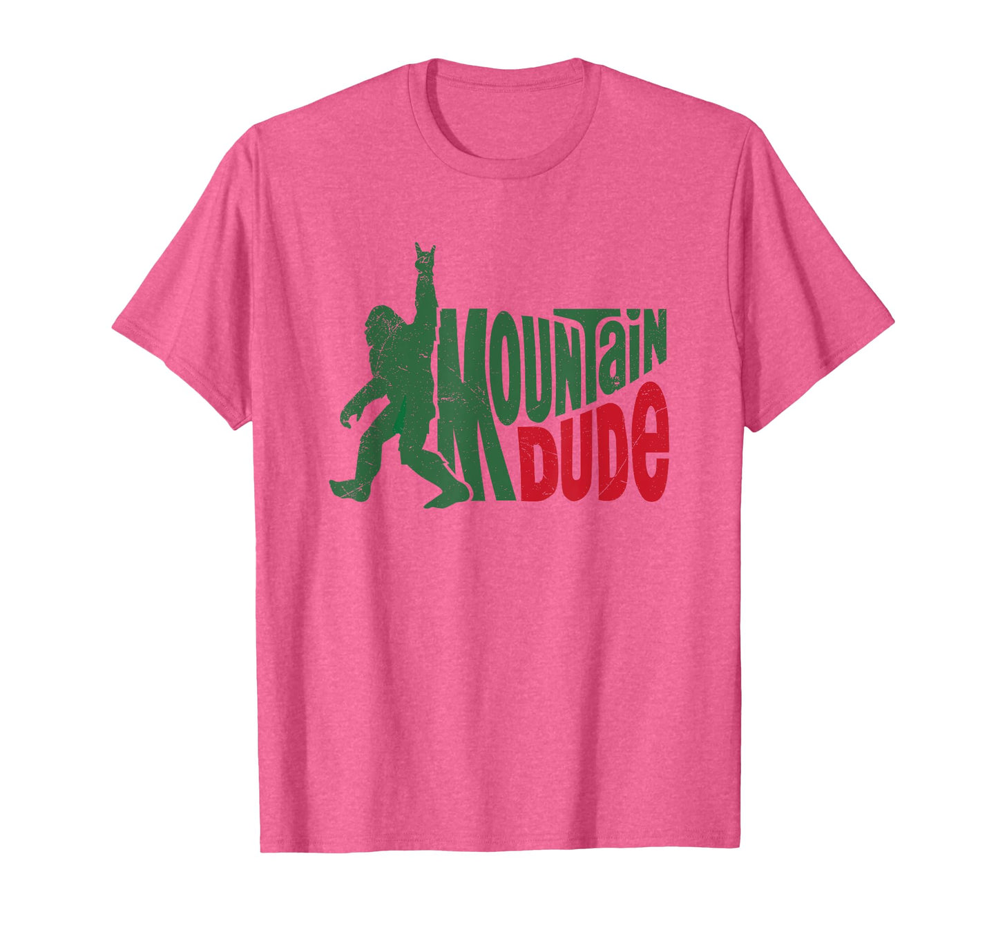 Mountain Dude Funny Bigfoot Sasquatch Hiking T-Shirt