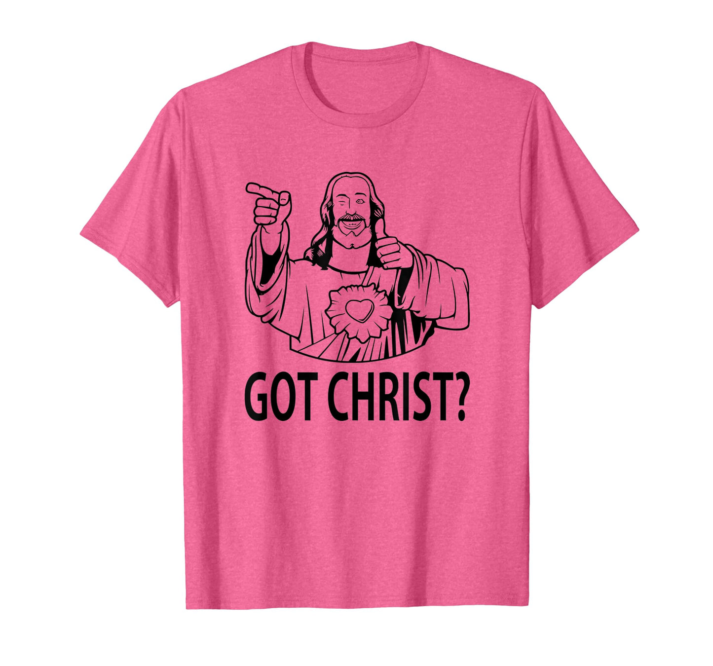 Funny Happy Buddy Jesus Christ Religious Christian T-Shirt