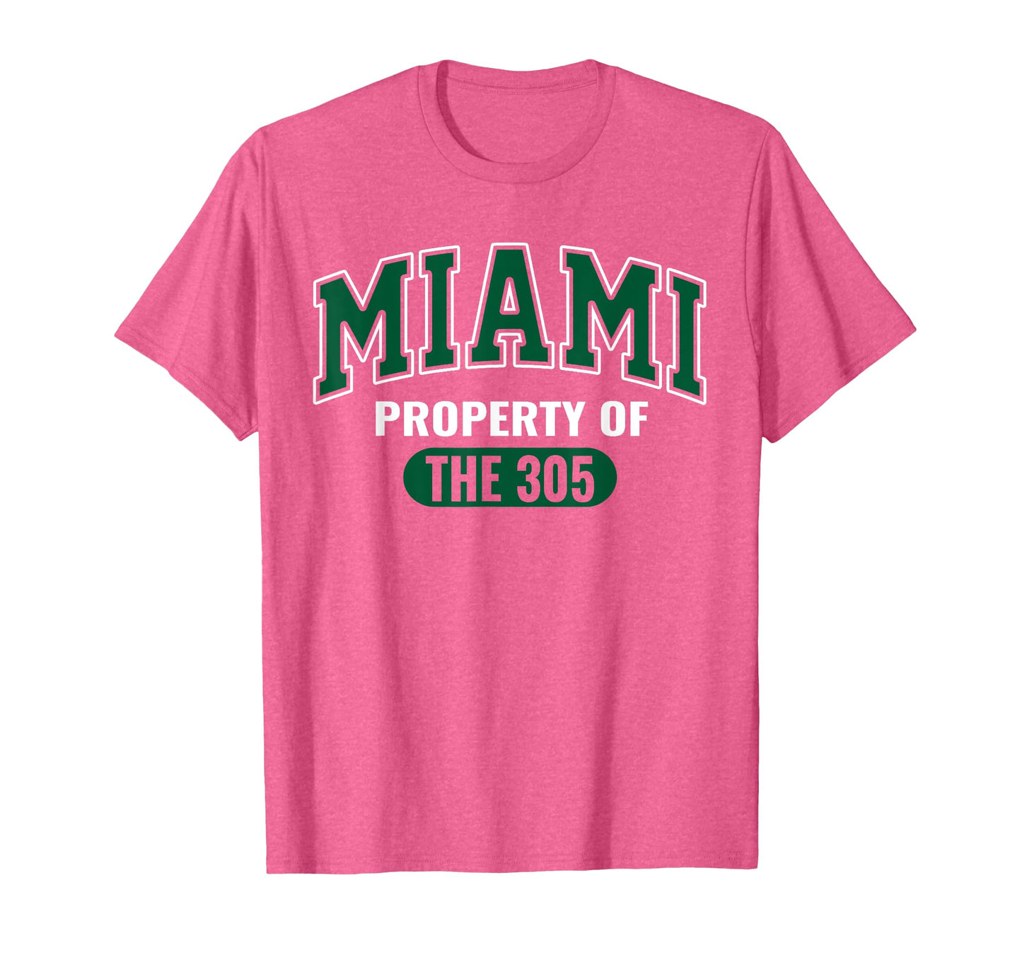 Miami 305 Clothing Iconic South Beach Urban Streetwear T-Shirt