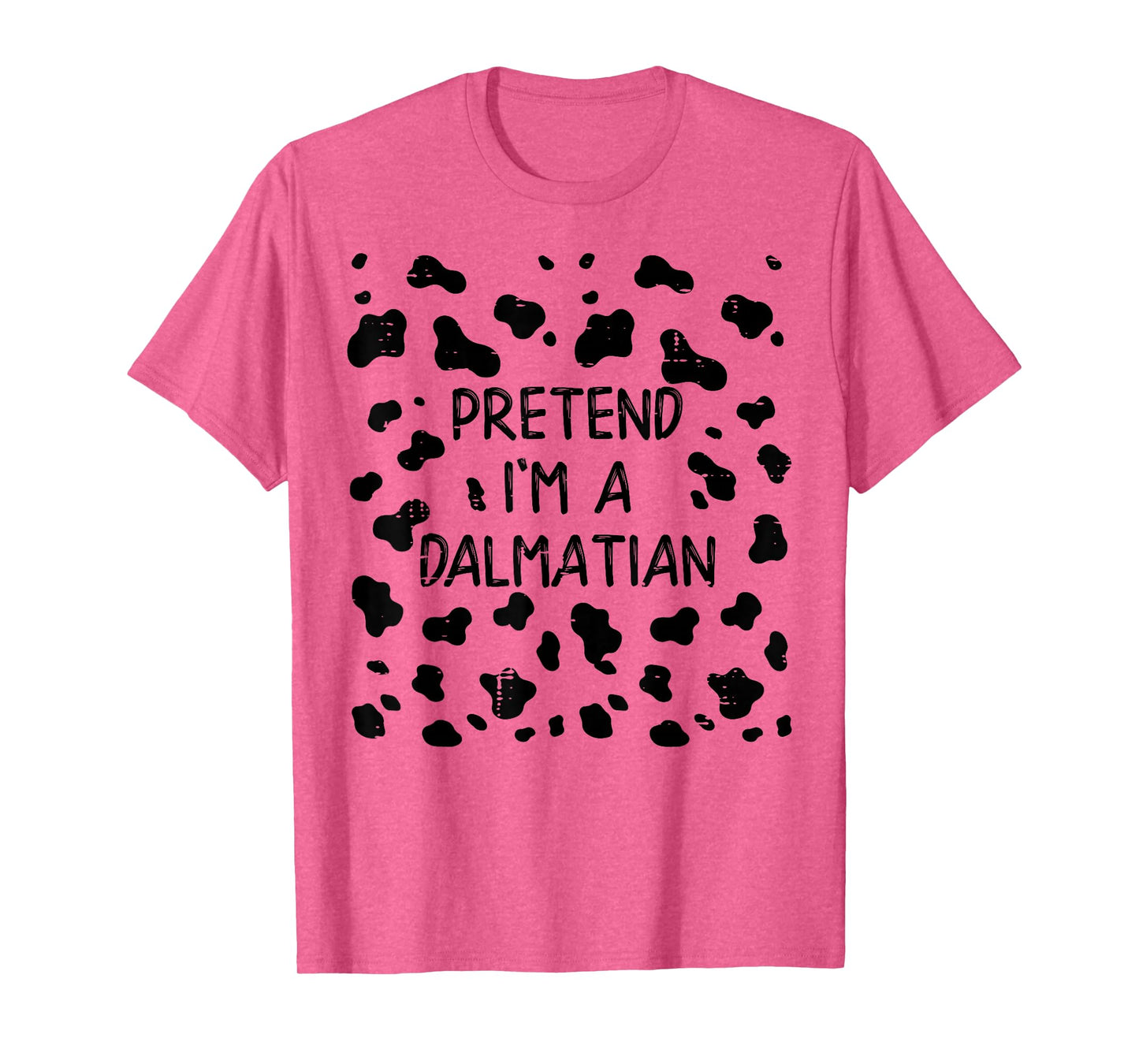 Halloween Pretend Dalmatian Dog Funny Costume Men Women Kids T-Shirt