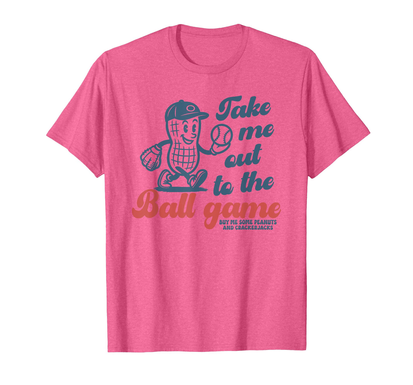Take Me Out To The Ball Game, Retro Baseball T-Shirt