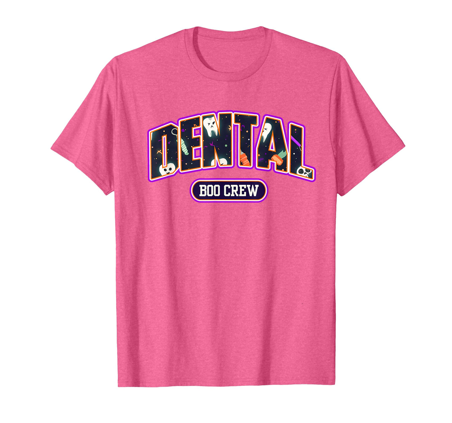 Halloween Dental Assistant Boo Crew Costume Teeth Dentist T-Shirt