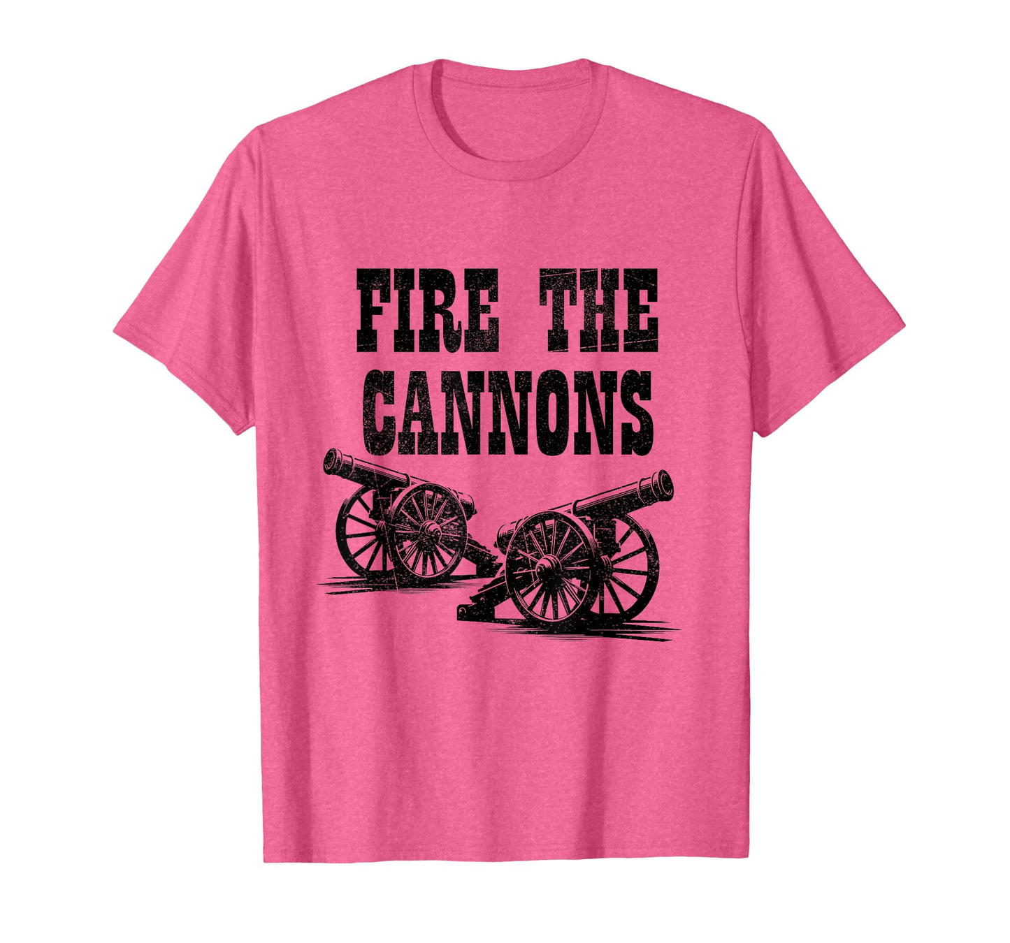 Fire The Cannons Cool Retro Vintage Double Cannon Classic T-Shirt