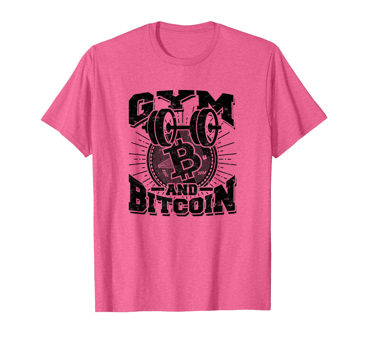 Gym and bitcoin – Btc, Crypto, blockchain trading T-Shirt