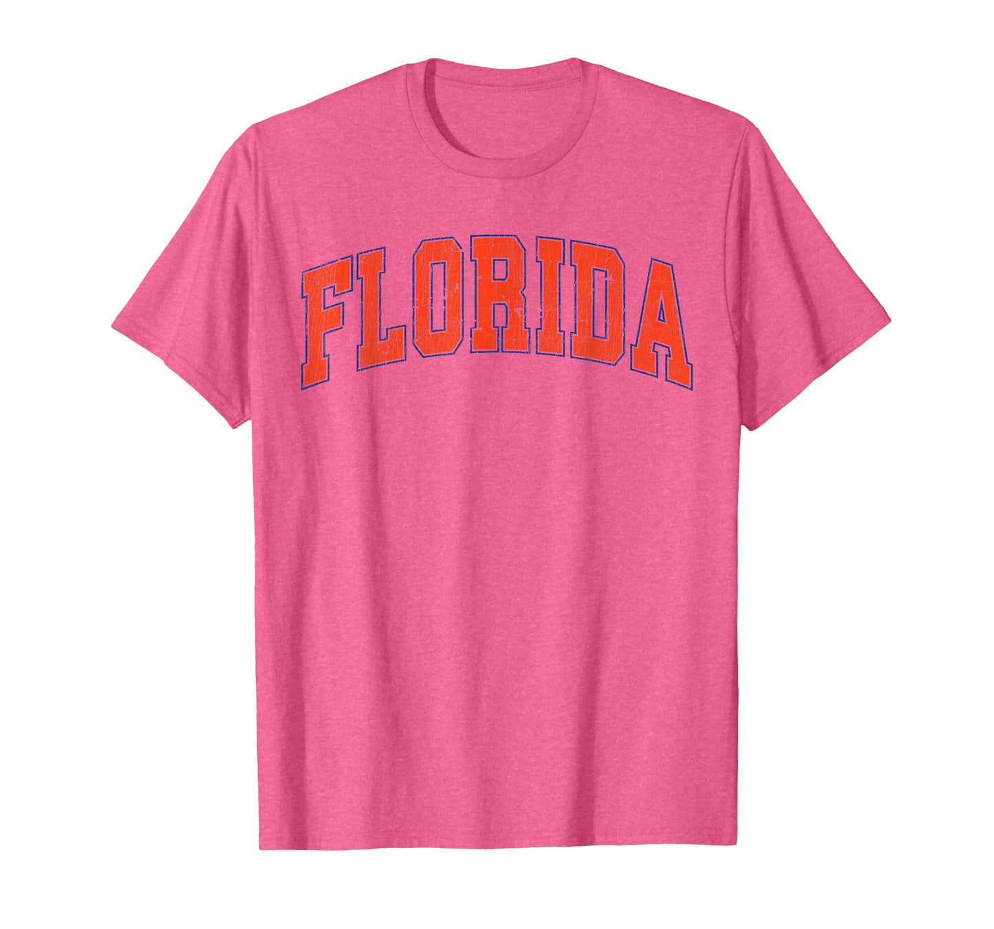Florida - Vintage Varsity Classic Text Men Women Florida T-Shirt