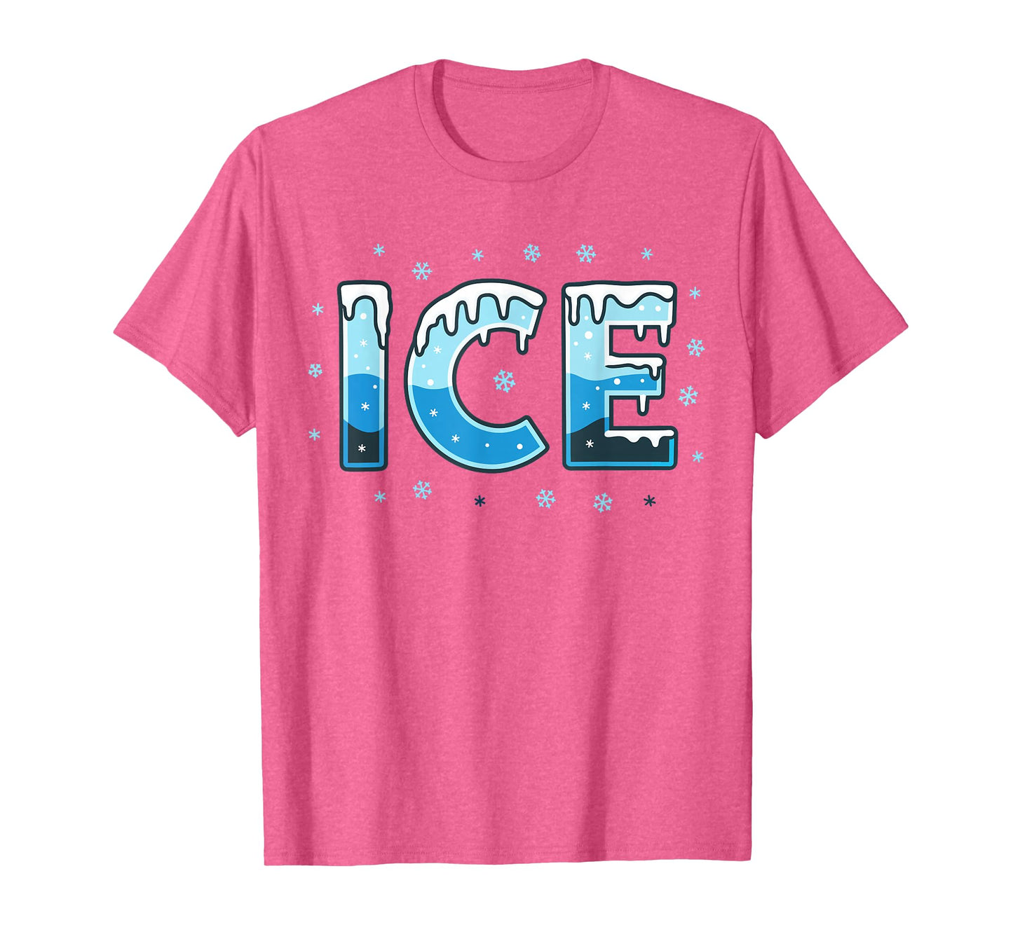 Ice Shirt Adult Kids Men Women Fire And Ice Costume T-Shirt