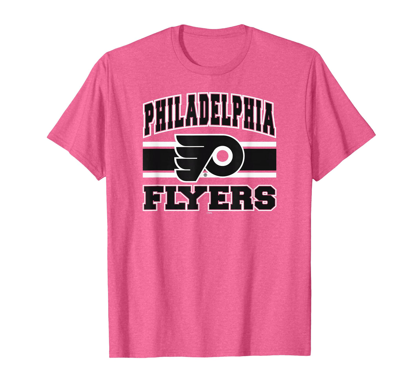 Philadelphia Flyers Stripe Orange Officially Licensed T-Shirt