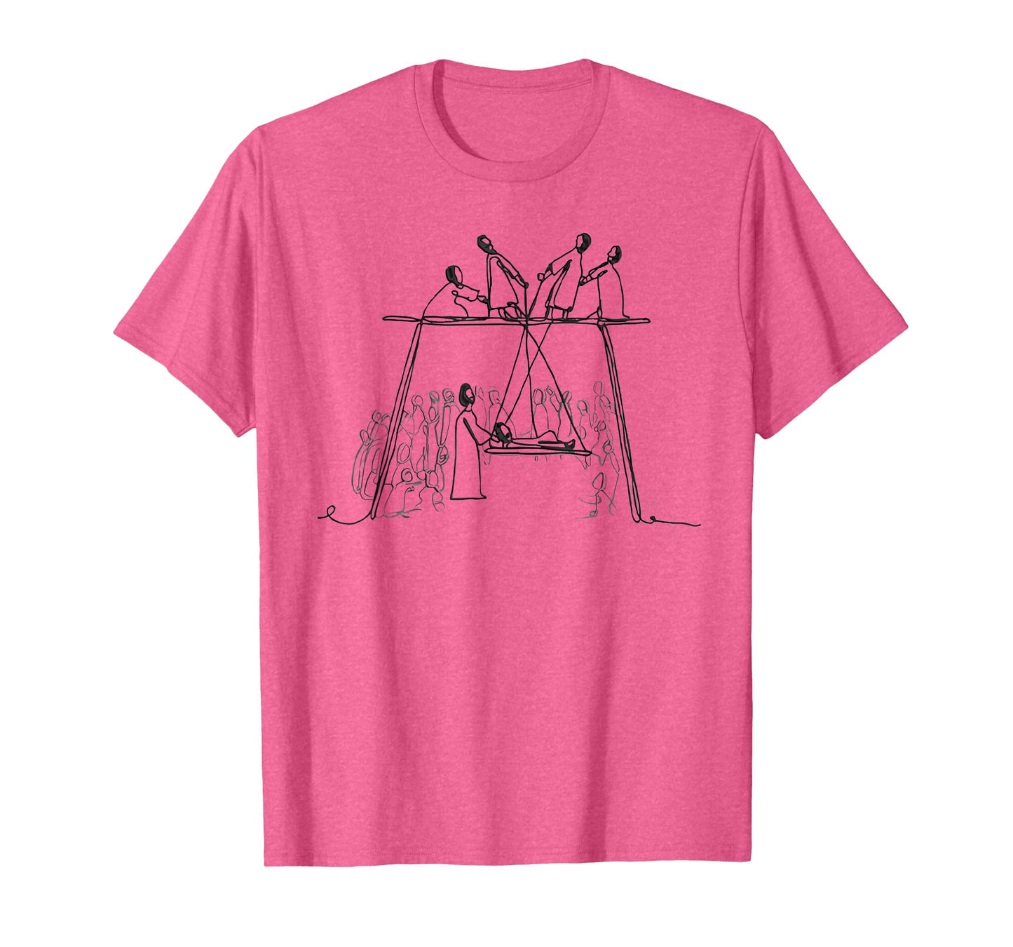 Retro Christian Healing Paralyzed Man T-Shirt