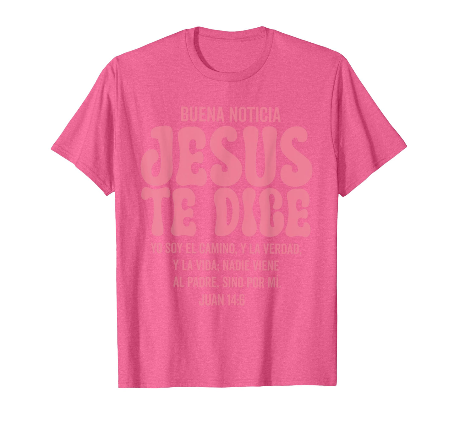 Camiseta cristiana en espanol Versiculo Spanish Christians T-Shirt