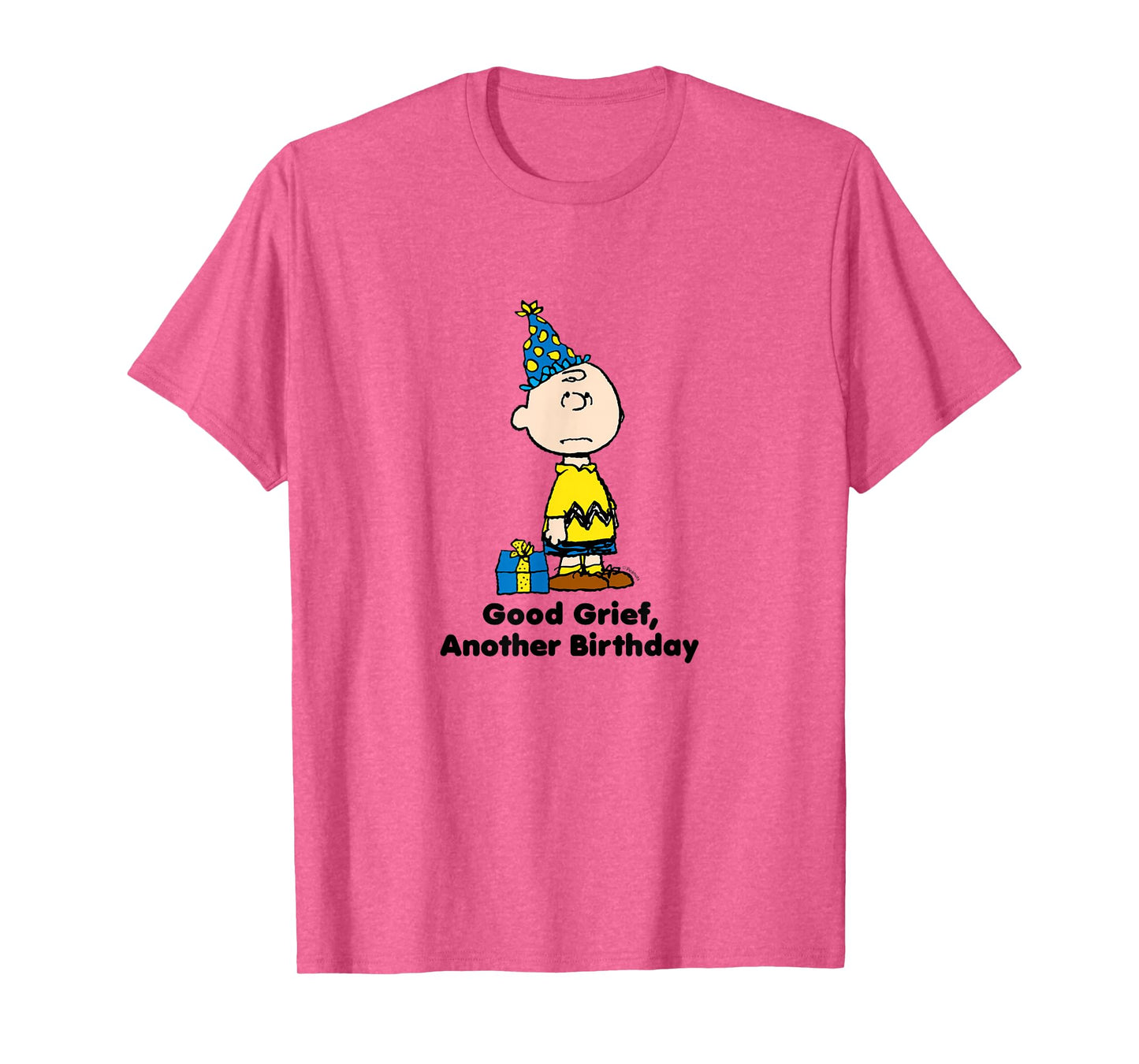 Peanuts - Charlie Brown - Good Grief Another Birthday T-Shirt