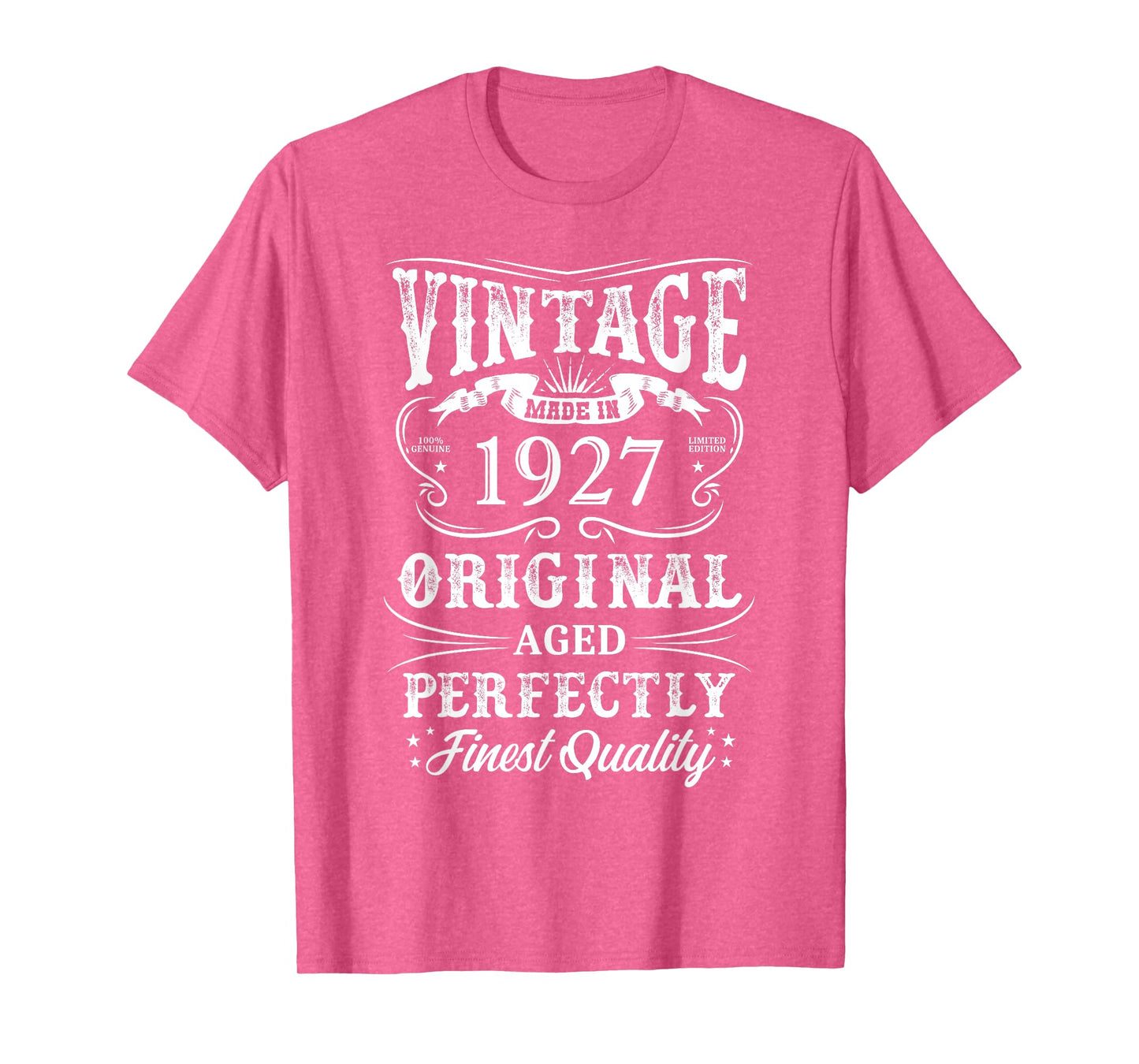 1927 Original Birth Year Vintage Made In 1927 T-Shirt