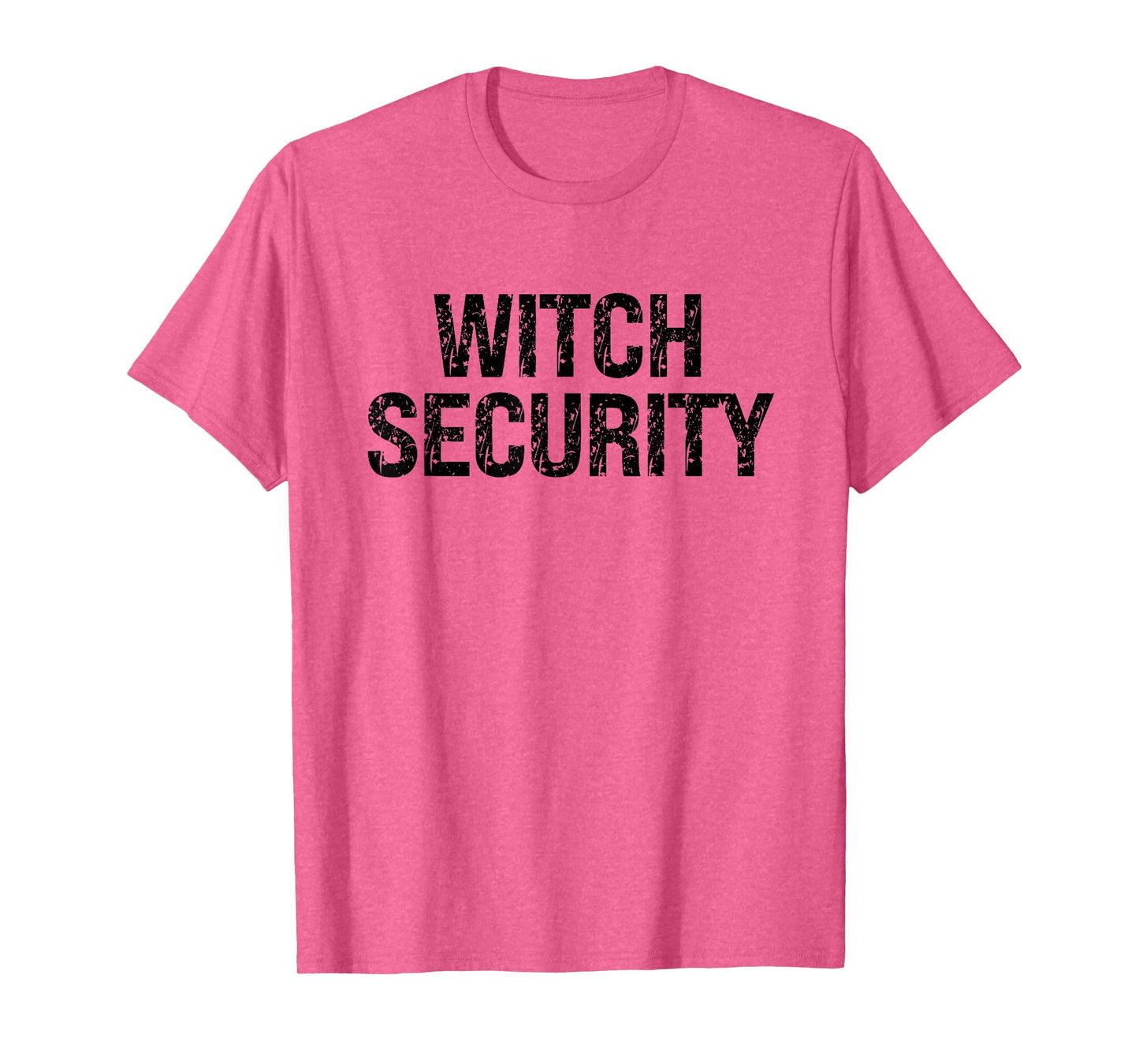 Funny Witch Security Officer for Parties T-Shirt