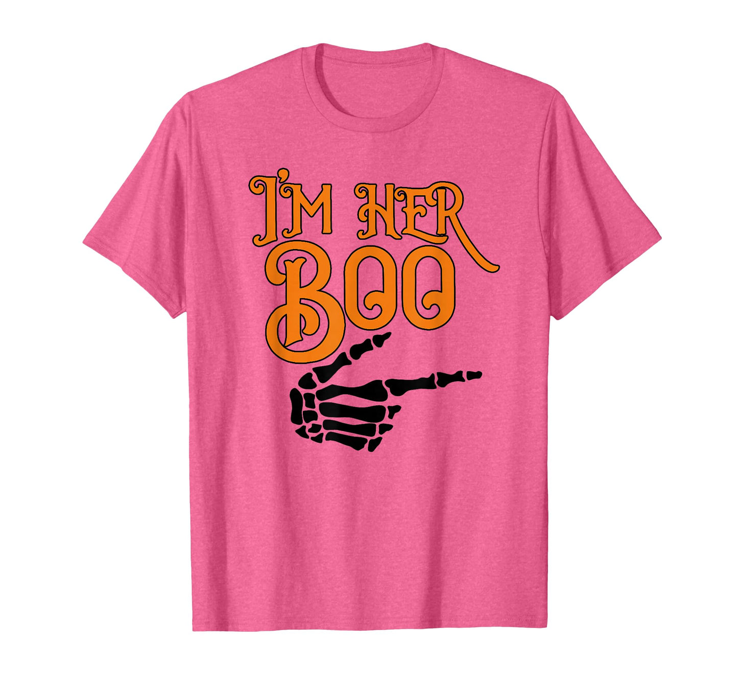 I'm Her Boo I'm His Ghoul Spooky Ghost Halloween Couple Men T-Shirt