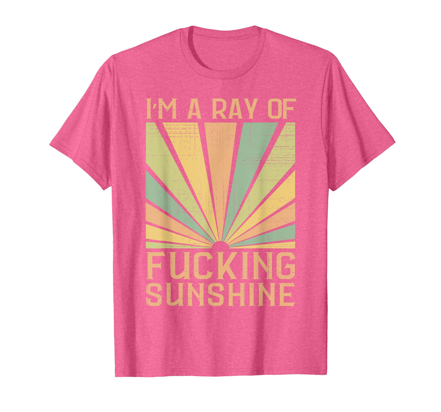 I’m A Ray of F-ing Sunshine Sarcastic Humor Summer Vacation T-Shirt