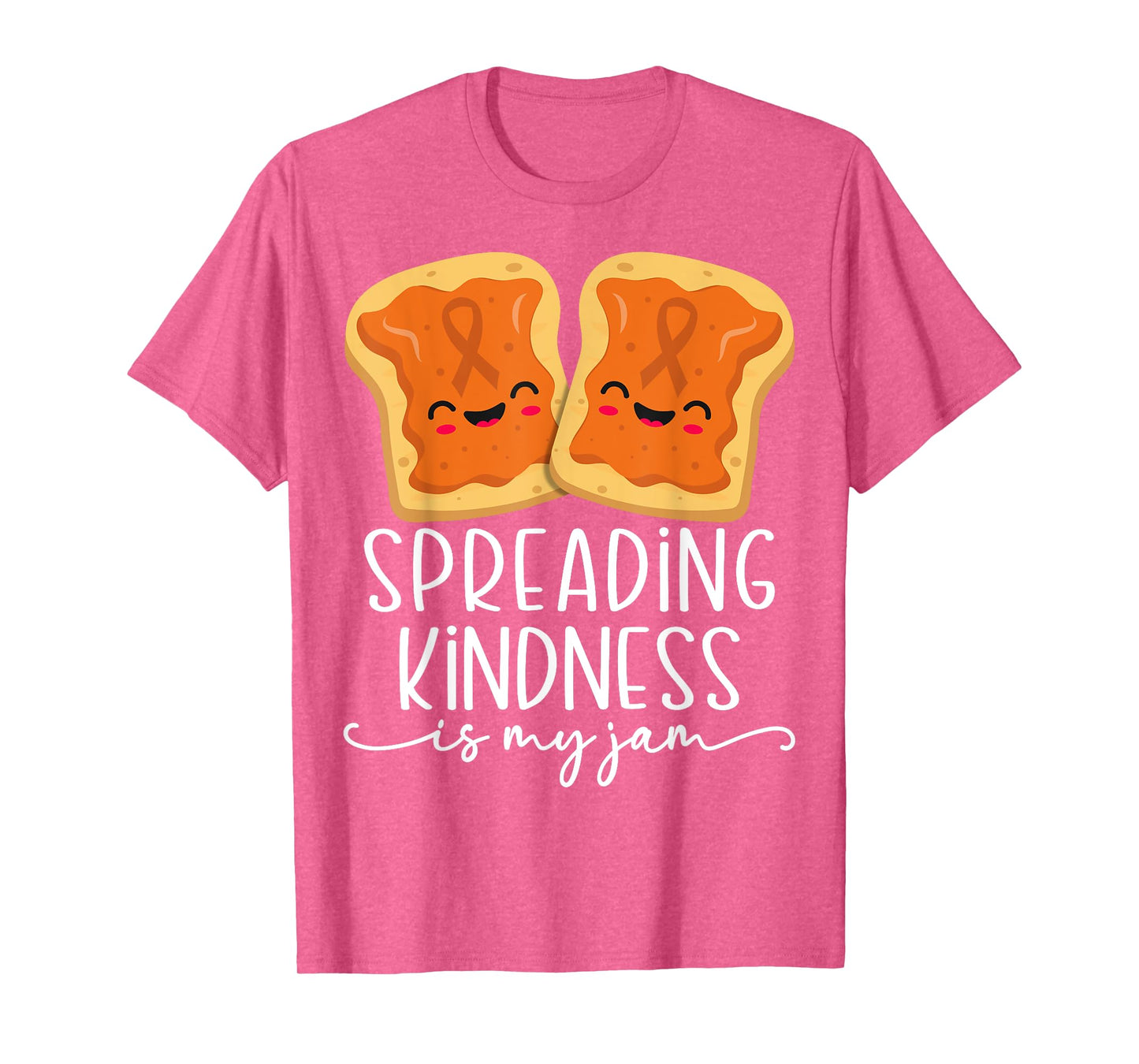 Spreading Kindness is My Jam Orange Unity Day Anti Bullying T-Shirt
