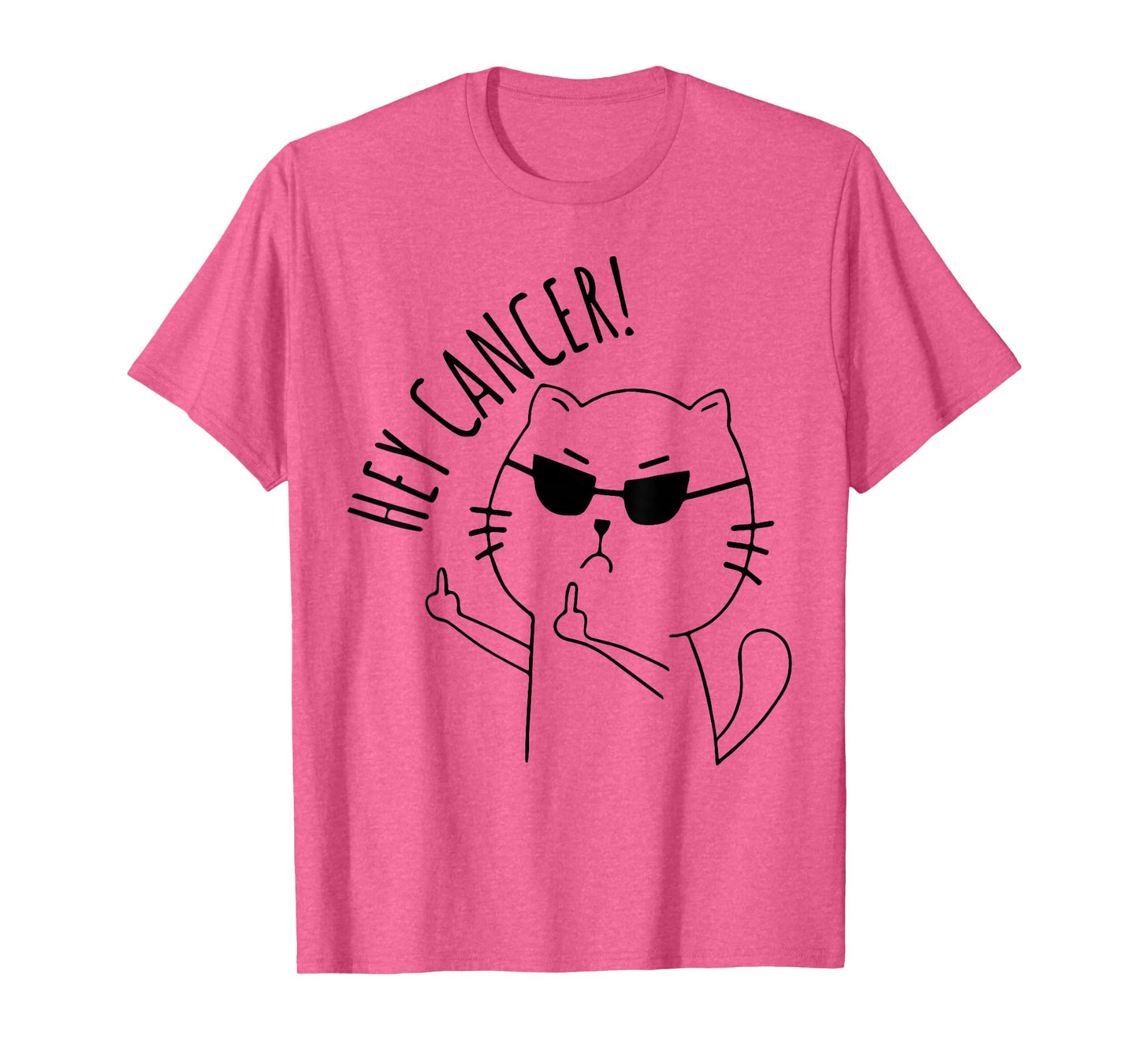 Cat Hey Cancer T-Shirt