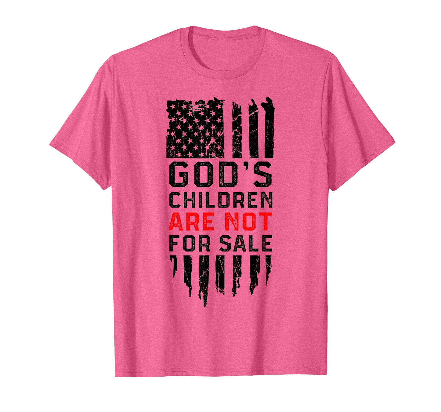 God's children are not for sale US american flag T-Shirt
