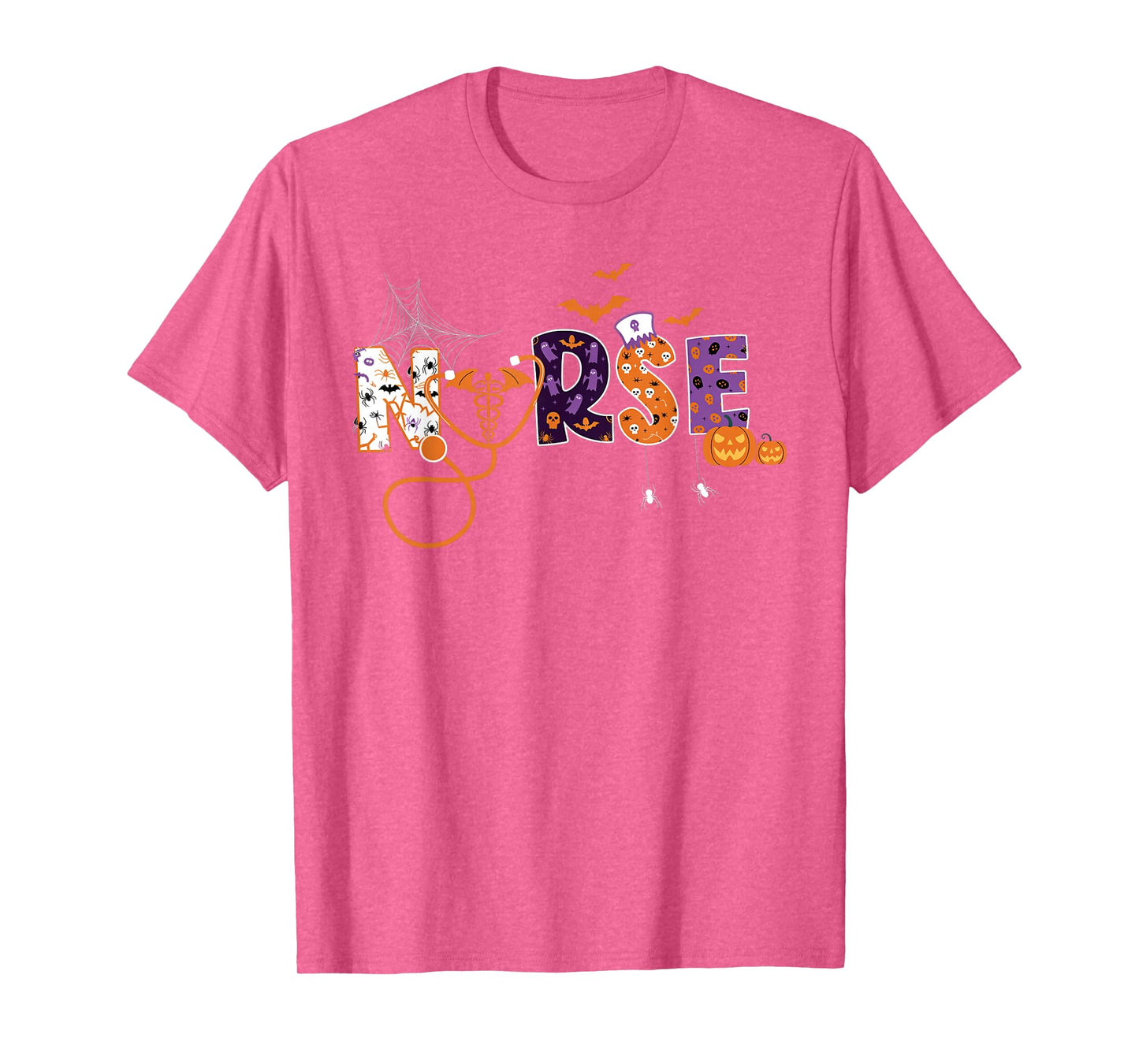 Nurse Halloween Costume Nursing Costume Scrub Top Women Men T-Shirt
