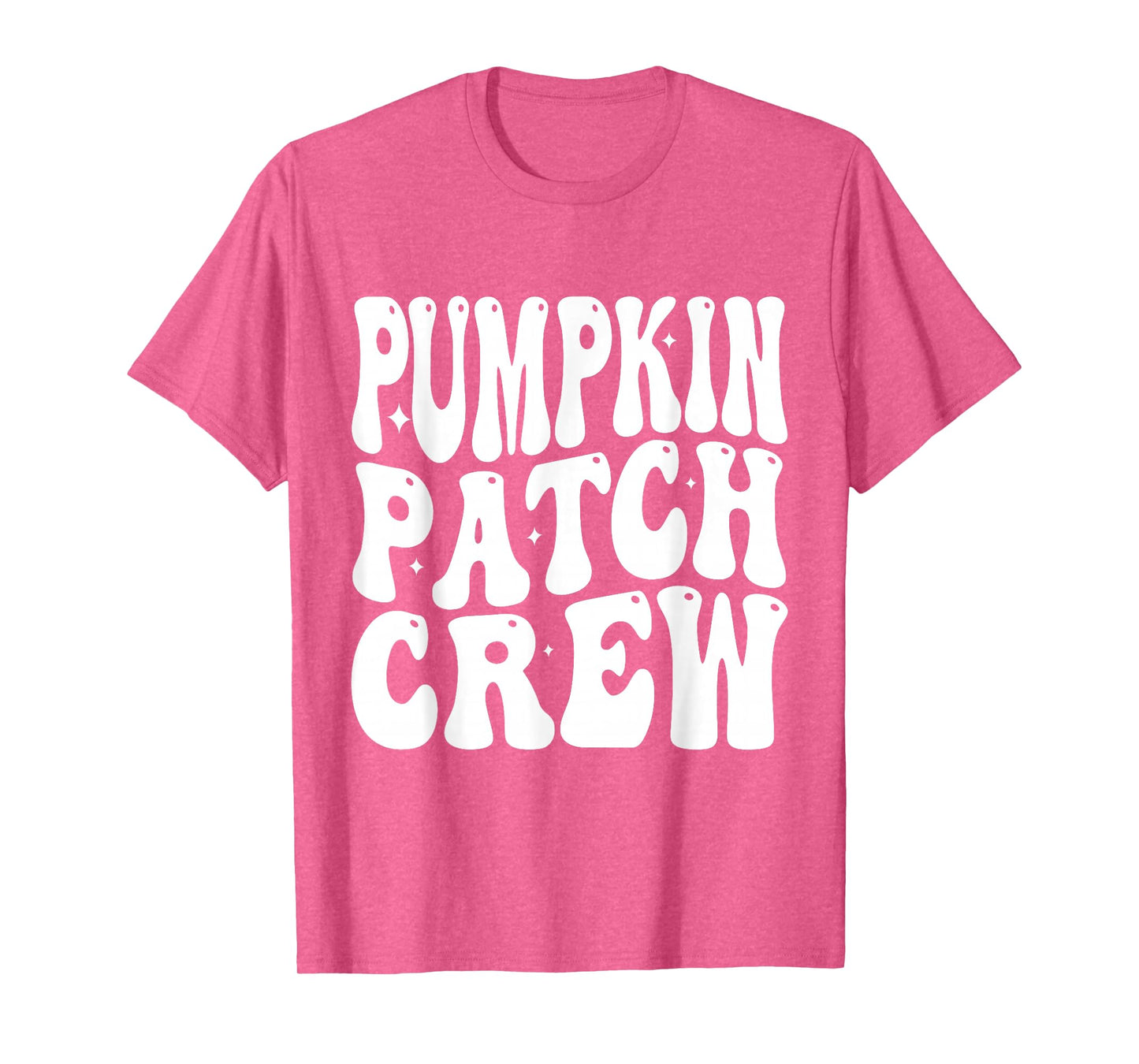 Pumpkin Patch Crew Matching Family Halloween Groovy T-Shirt