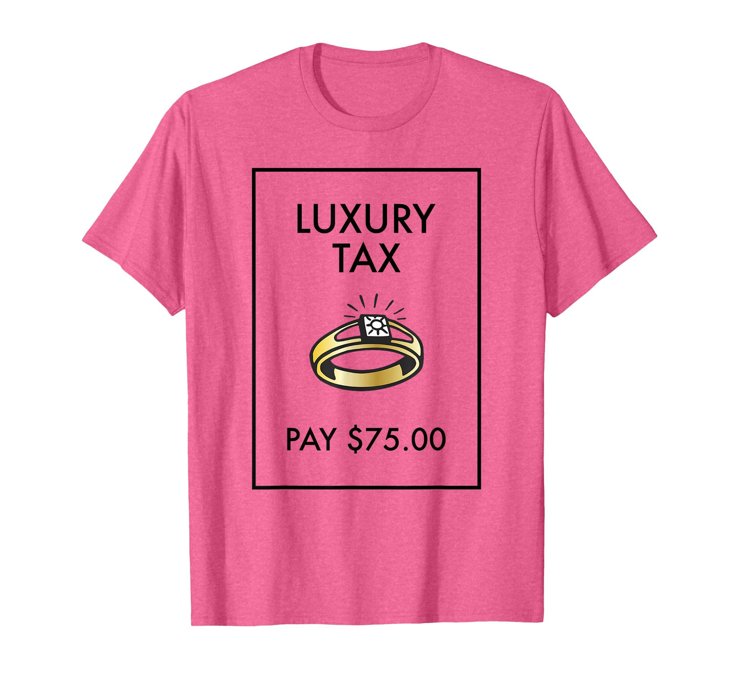 Monopoly Board Game Luxury Tax Pay $75 Classic T-Shirt