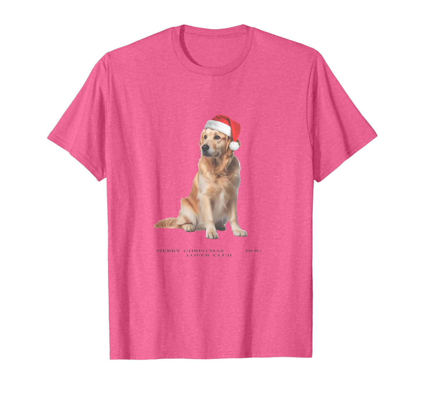 Golden Retriever Christmas Dog Vintage T-Shirt