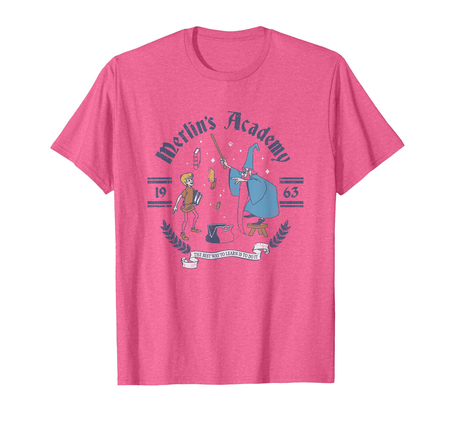 Disney The Sword in the Stone Merlin's Academy Vintage T-Shirt