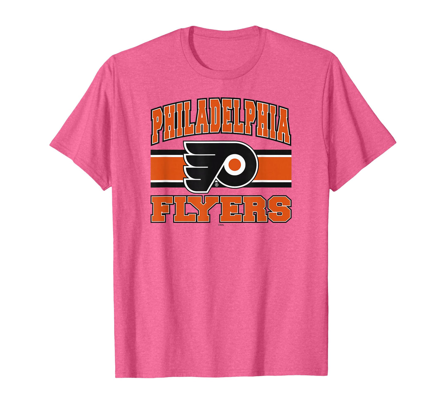 Philadelphia Flyers Stripe Gray Officially Licensed T-Shirt