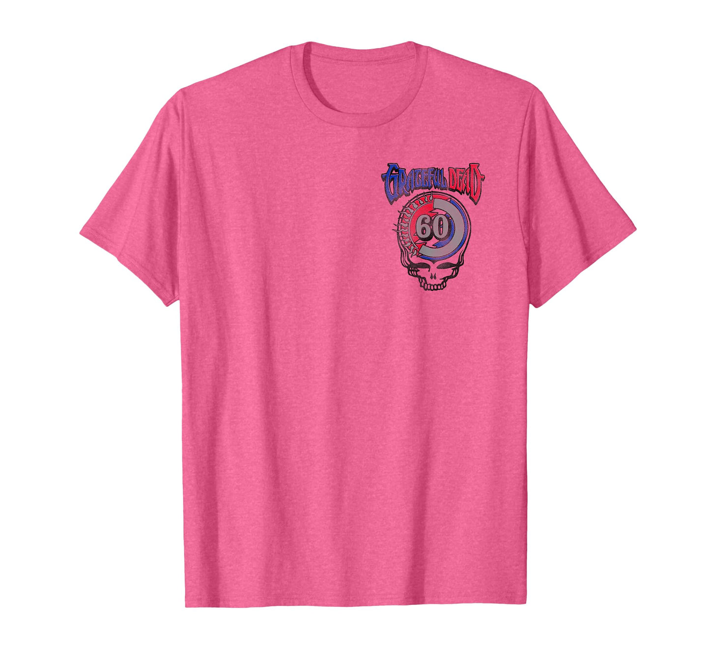 Grateful Dead Front and Back 60 Years Stealie Vintage Band T-Shirt