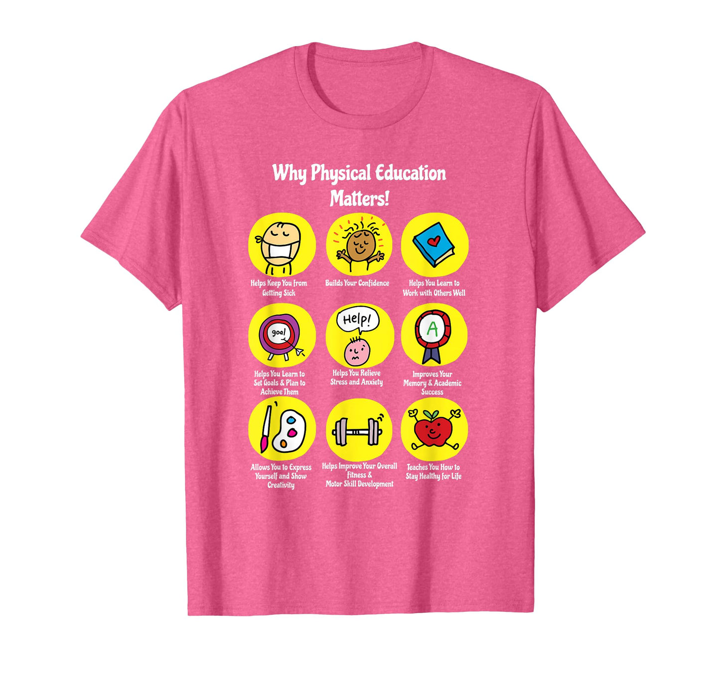 Why P.E. Matters T-Shirt Teachable Apparel Coach Gift T-Shirt
