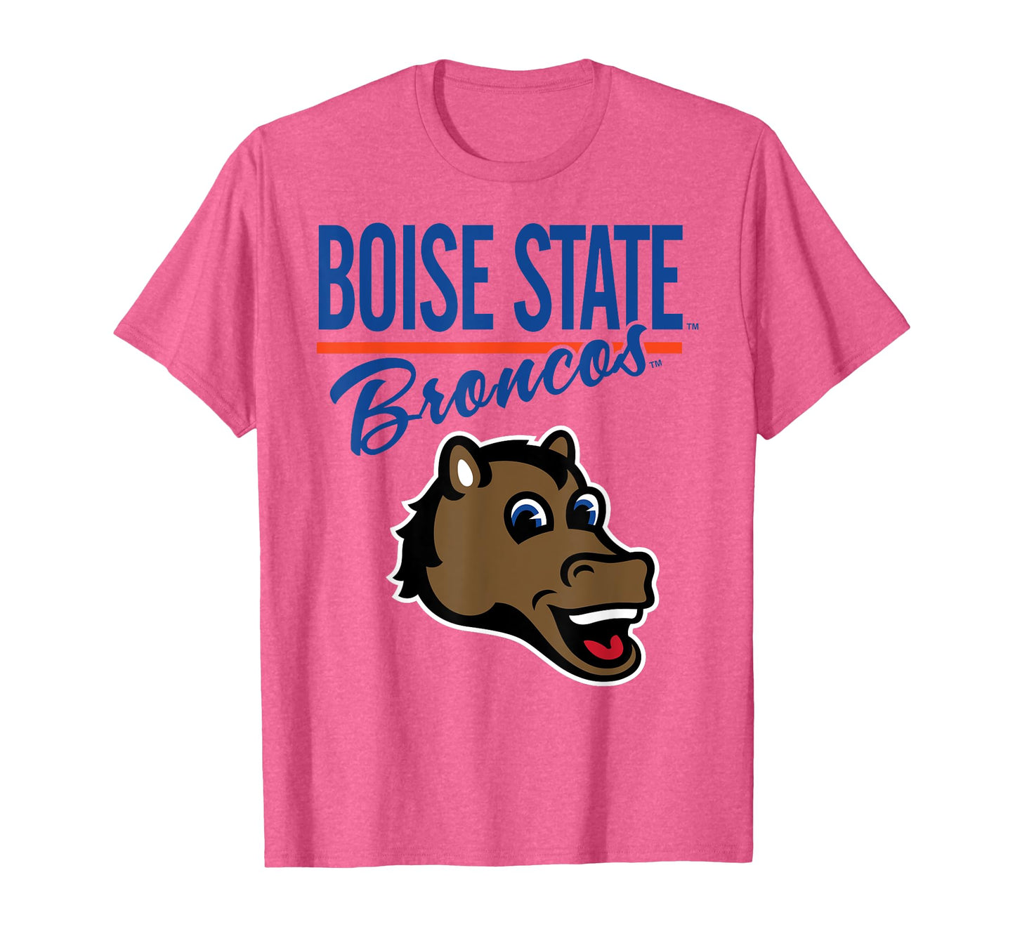 Boise State Broncos Mascot Gray Officially Licensed T-Shirt