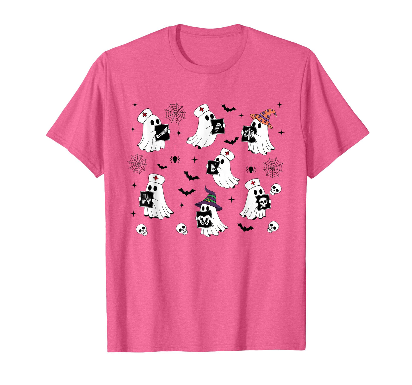 Halloween Vibes Rad Tech Radiology X-ray Boo Ghost Spooky T-Shirt