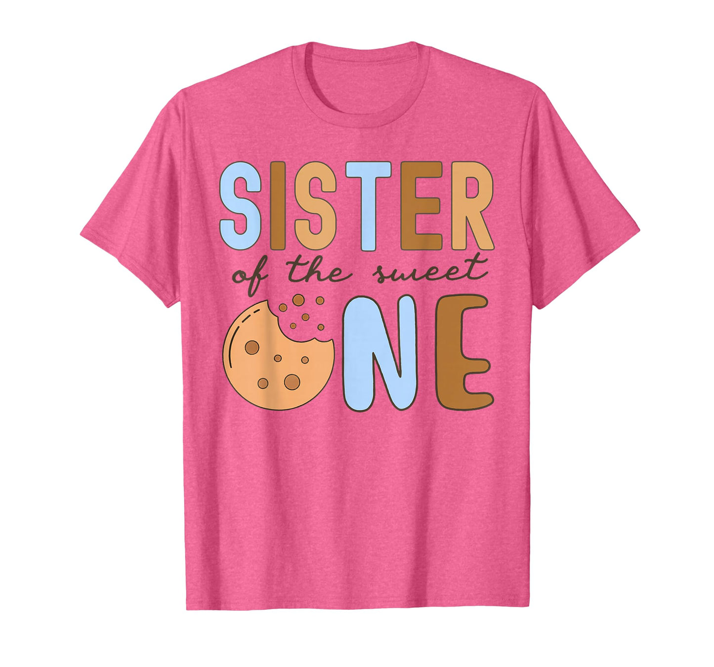 Sister Of The Sweet One Cookies and Milk 1st Birthday Family T-Shirt