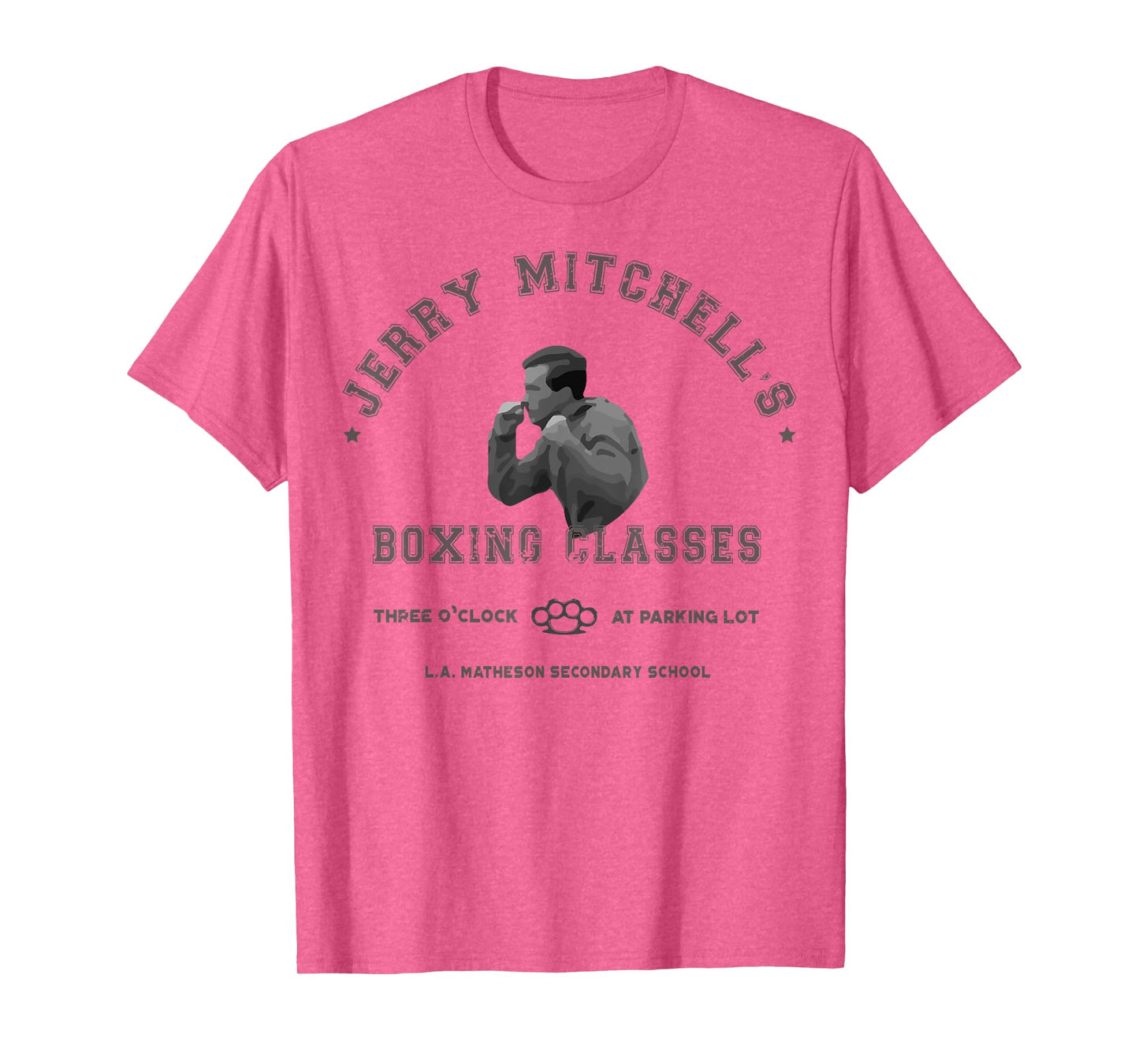 Three O'Clock Boxing Classes T Shirt, Cult Geek Fighter T-Shirt