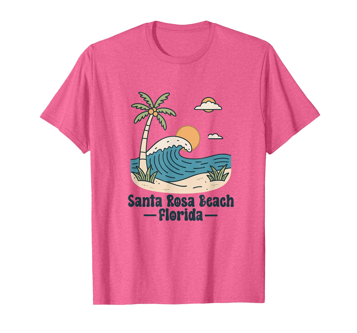 Santa Rosa Beach Florida Souvenir Walton County T-Shirt