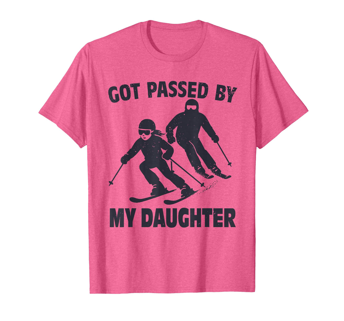 Got Passed by My Daughter Funny Skiing T-Shirt