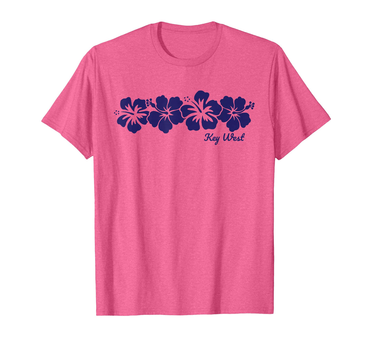 Key West Florida Hibiscus Flower Vacation Souvenir T-Shirt