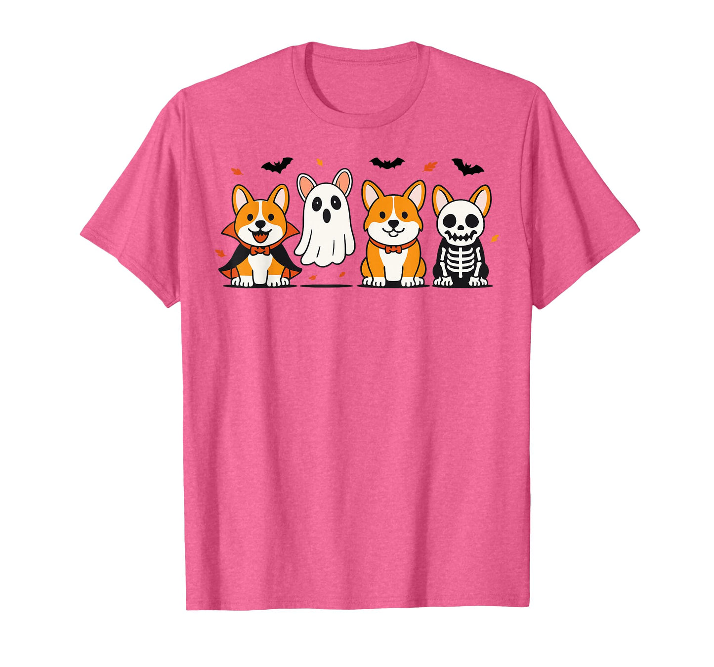 Corgi Dog Halloween Ghost Corgi Dogs Fall Autumn Pumpkin T-Shirt