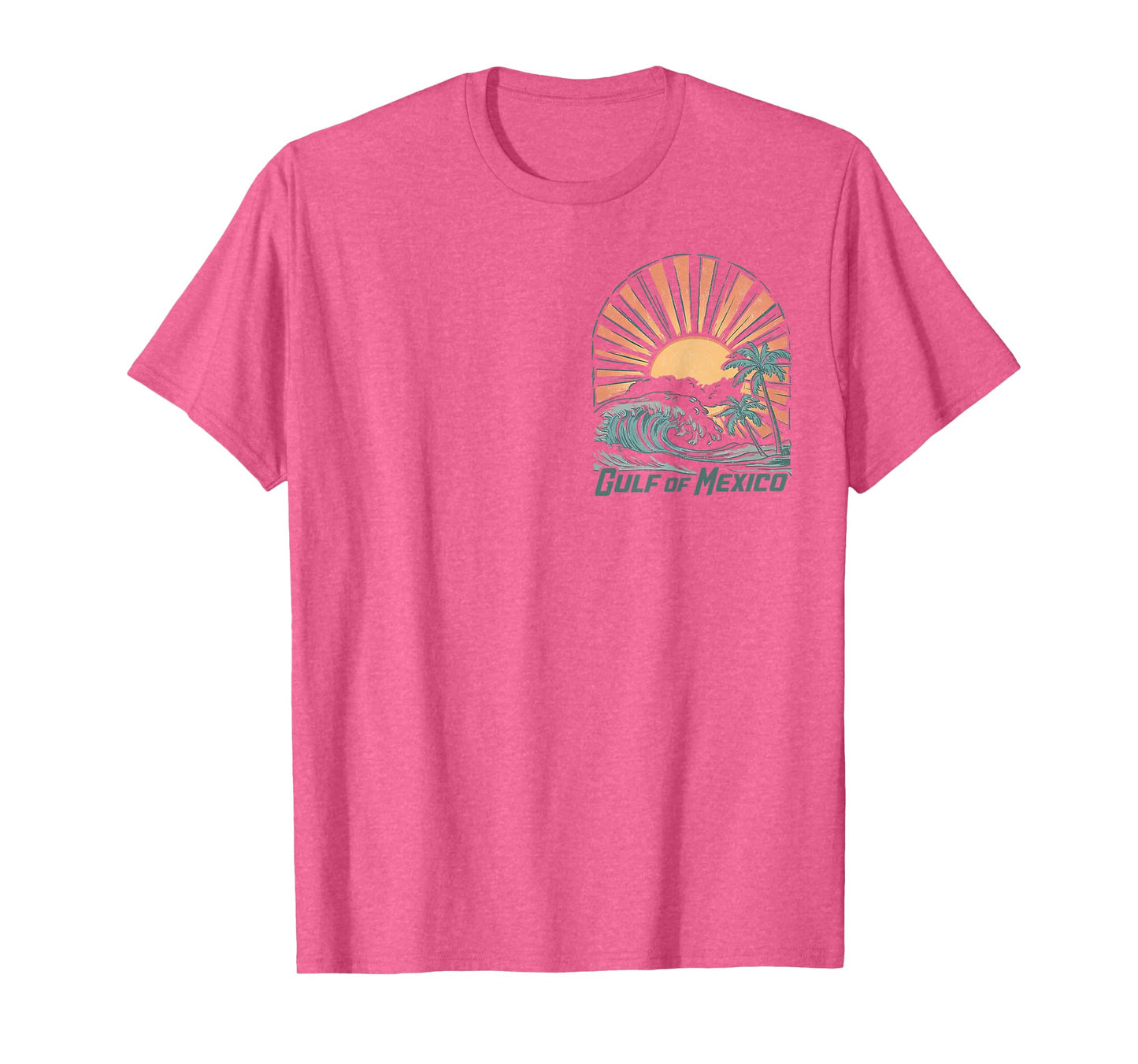 (2sided Front+Back) Gulf of Mexico, Gulf Coast Sunset T-Shirt