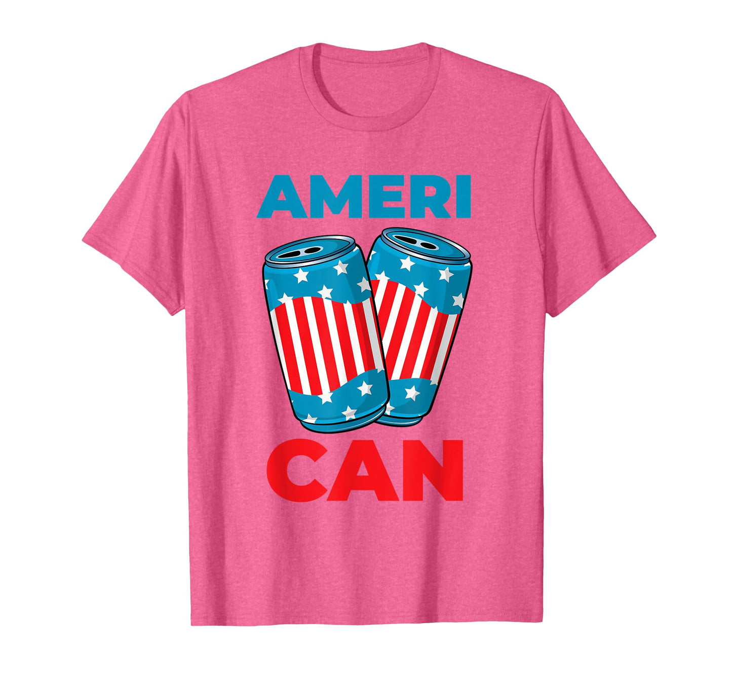 AmeriCAN Shirt Ameri CAN 4th of July Beer Patriotic Gifts