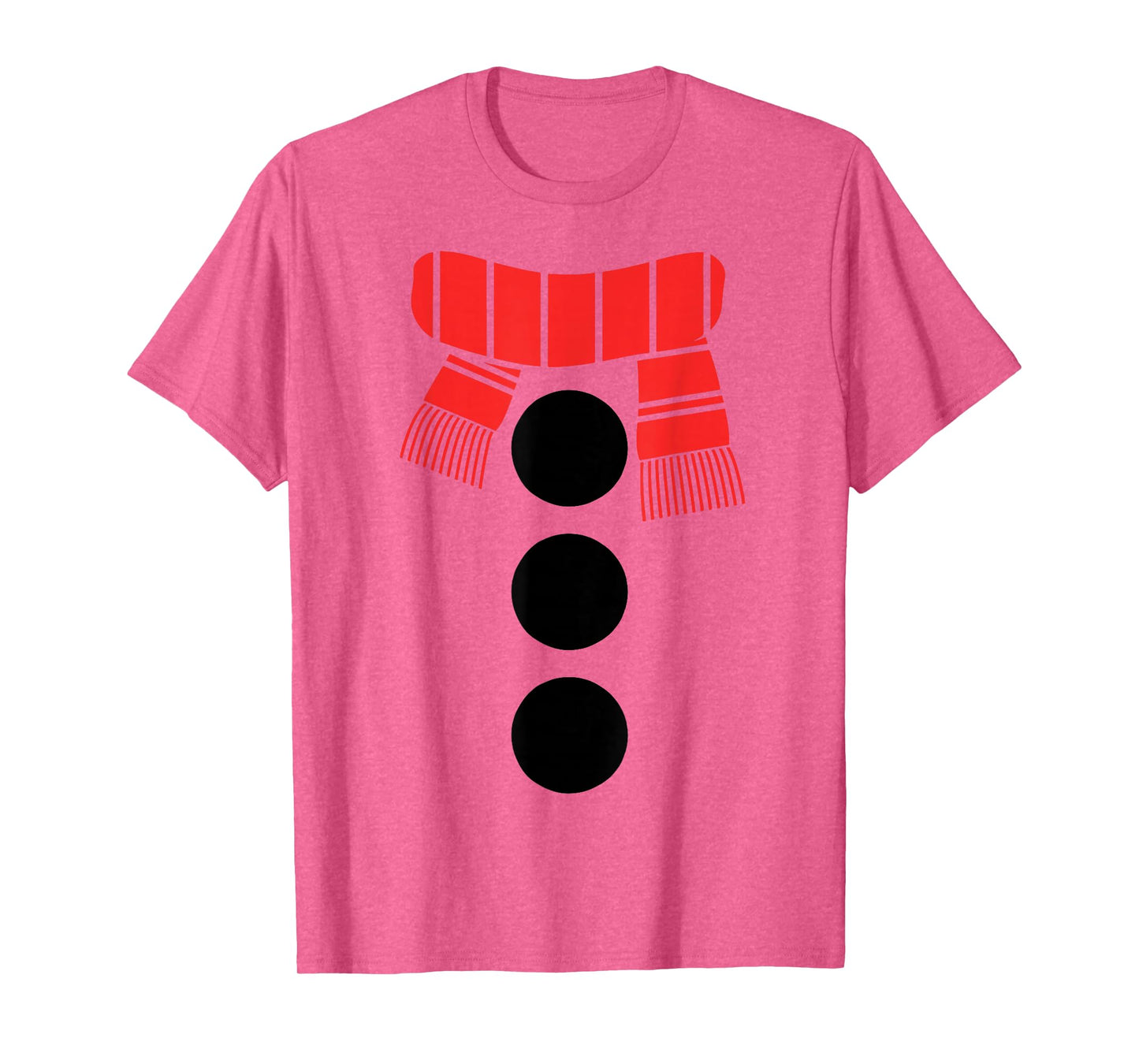 Snowman Shirt Adult Kids Men Women White Snowman Costume T-Shirt