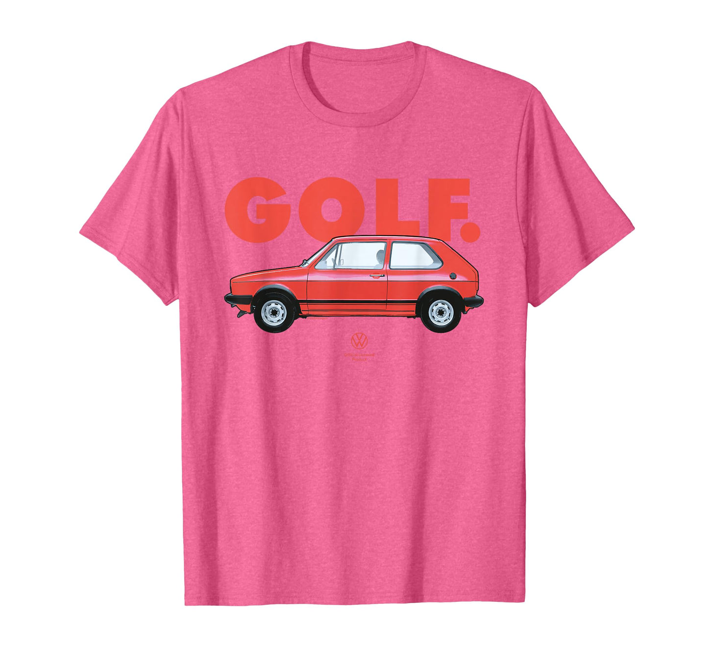 Volkswagen Golf GTI Mk1 Red Retro T-Shirt